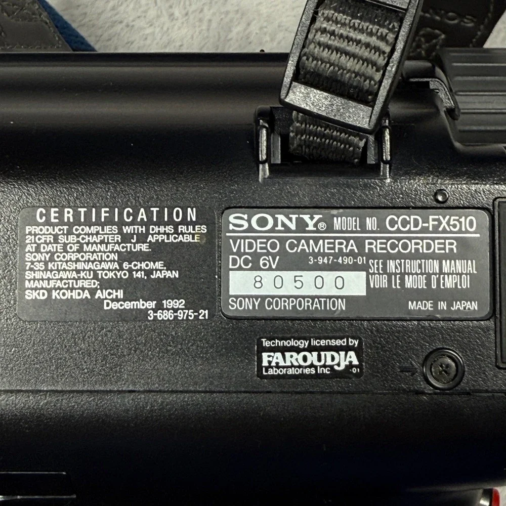 Sony ****untested parts